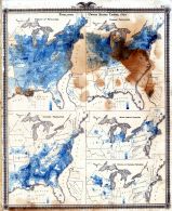 Statistic Map 1, Iowa 1875 State Atlas